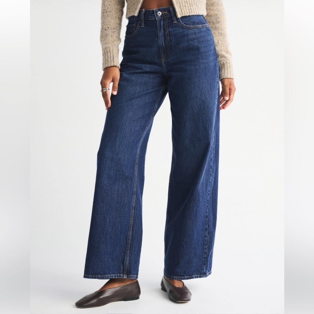 Abercrombie & Fitch Wide Leg Jeans